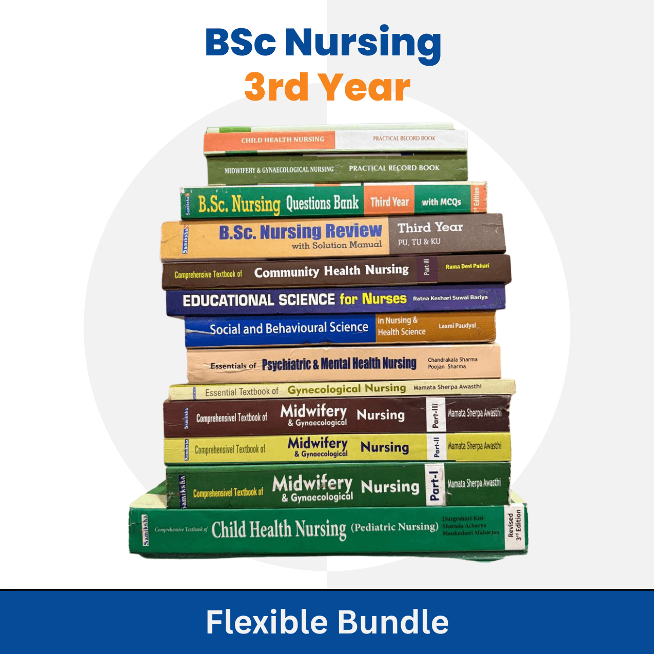 BSc Nursing 3rd Year Book Bundle