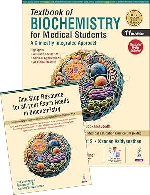 Textbook of Biochemistry for Medical Students (A Clinically Integrated Approach)-DM VASUDEVAN