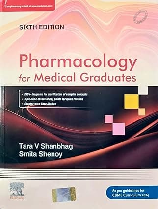 Pharmacology for Medical Gradutes Shanbag