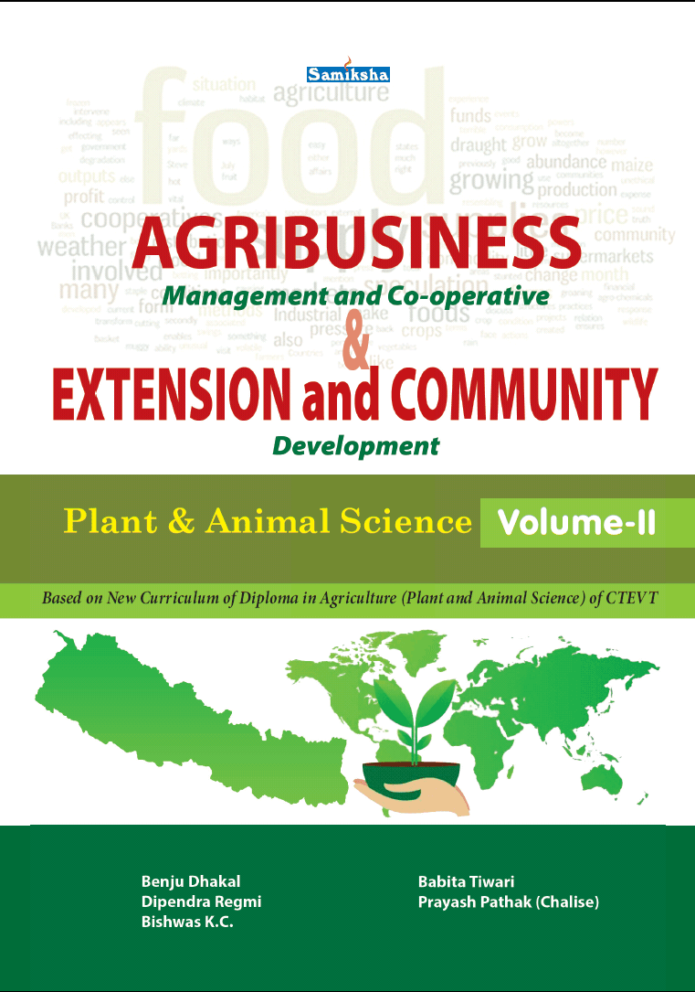 AGRIBUSINESS Management ,Co-operative & EXTENSION AND COMMUNITY Development (plant & Animal science,Volume-II)