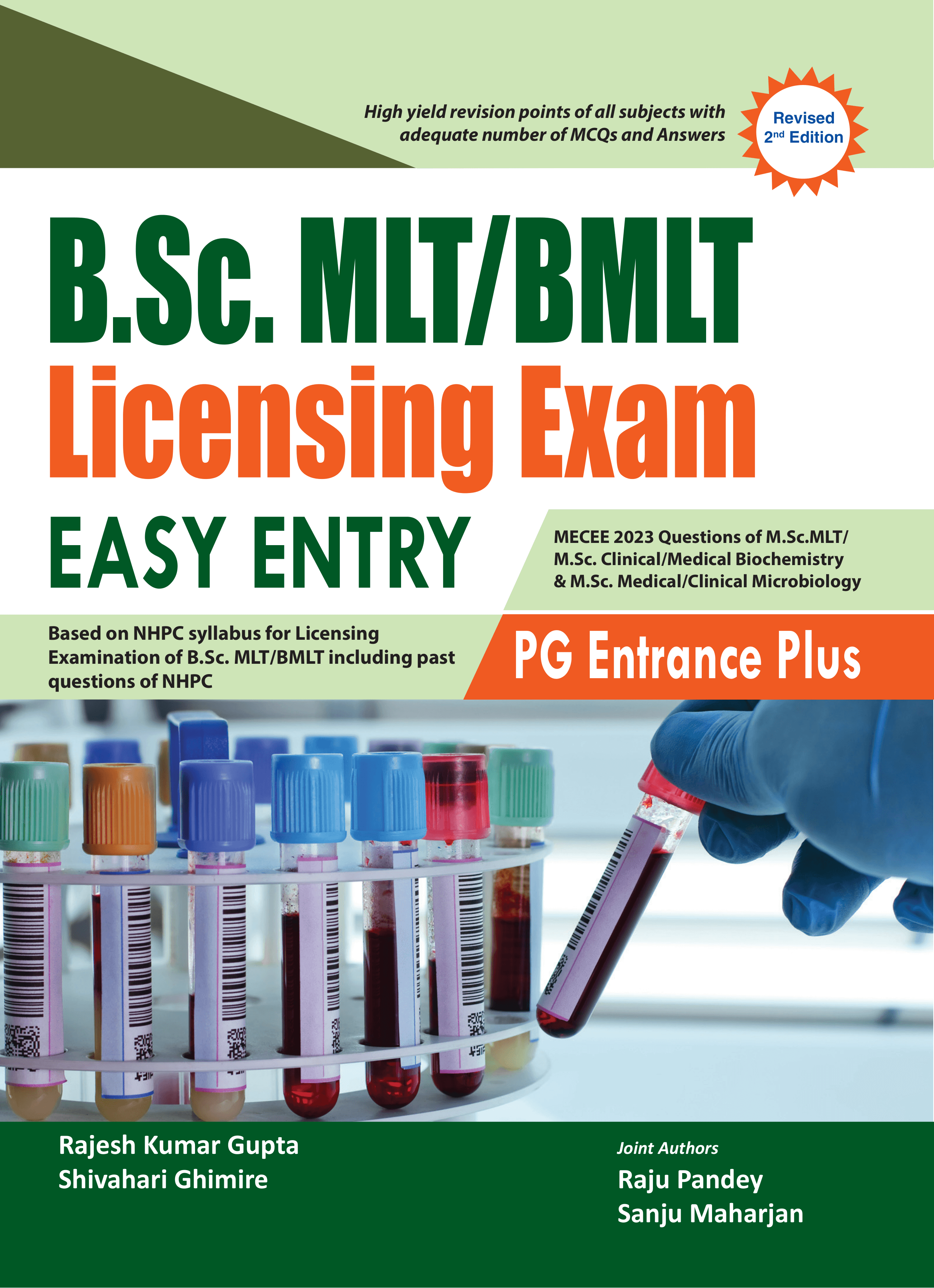 B.Sc. MLT/BMLT Licensing Exam Easy Entry