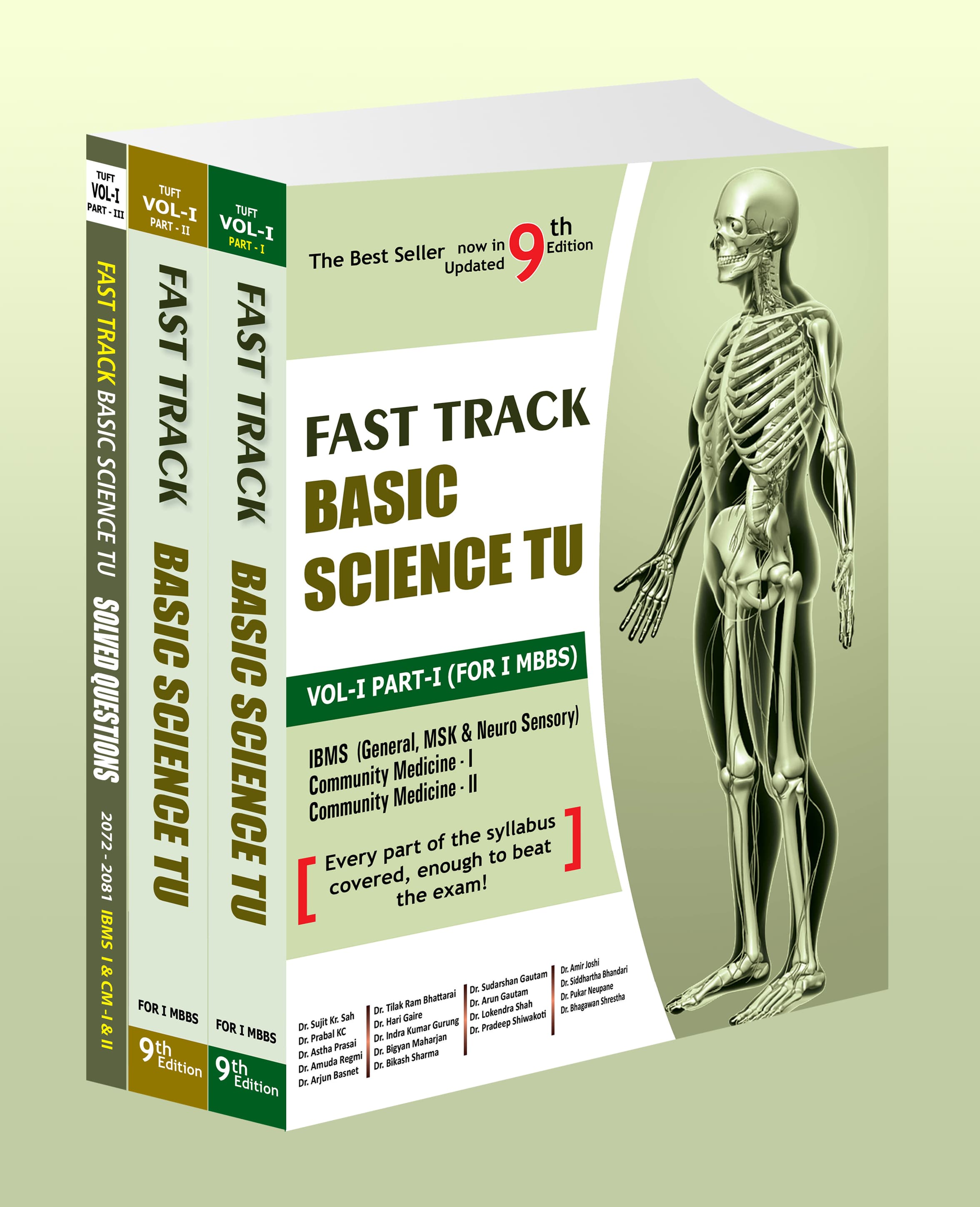 Fast Track Basic Science TU Vo-1 (Part- I, II and III)