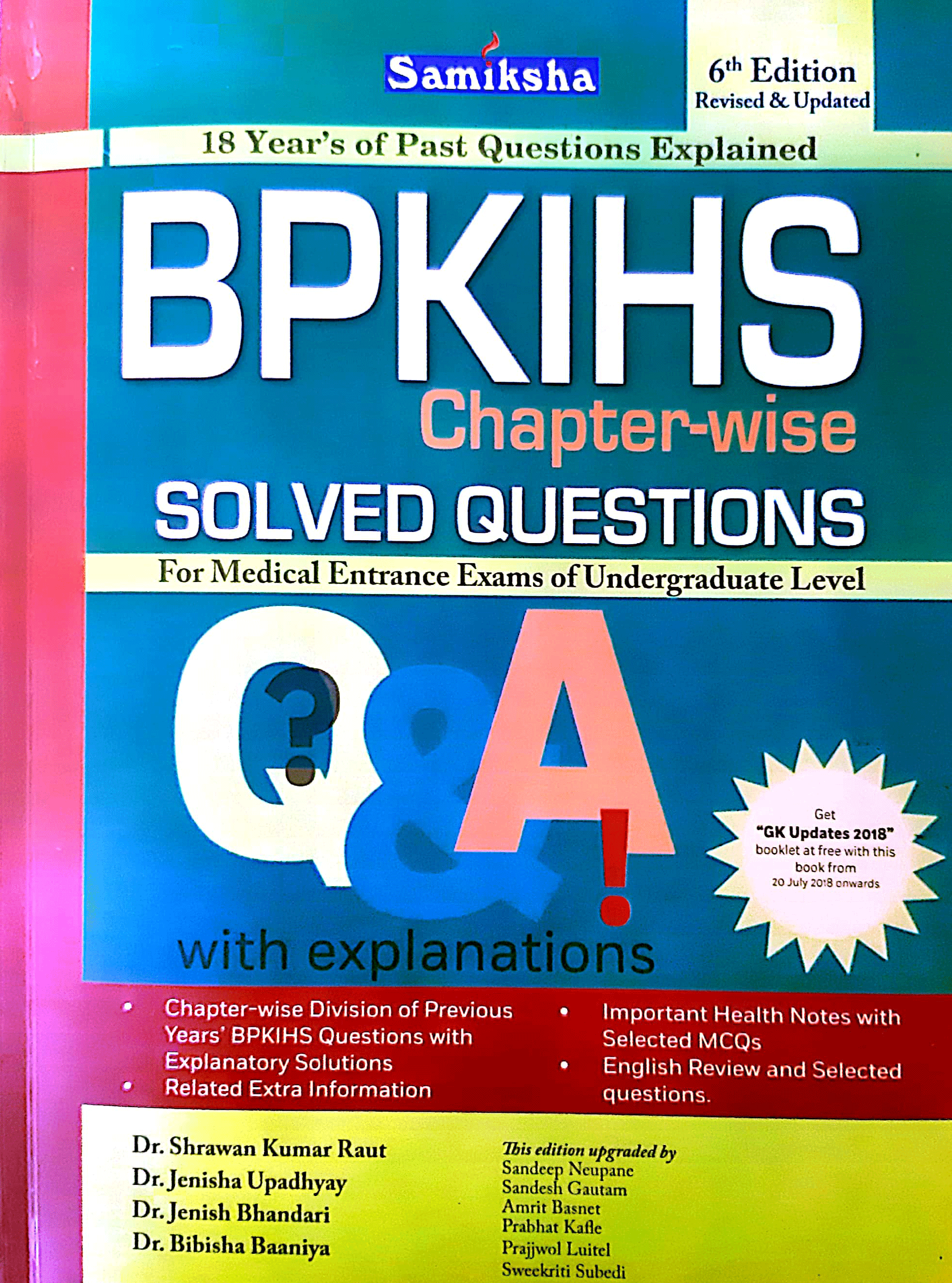 BPKIHS Chapter-wise solved questions