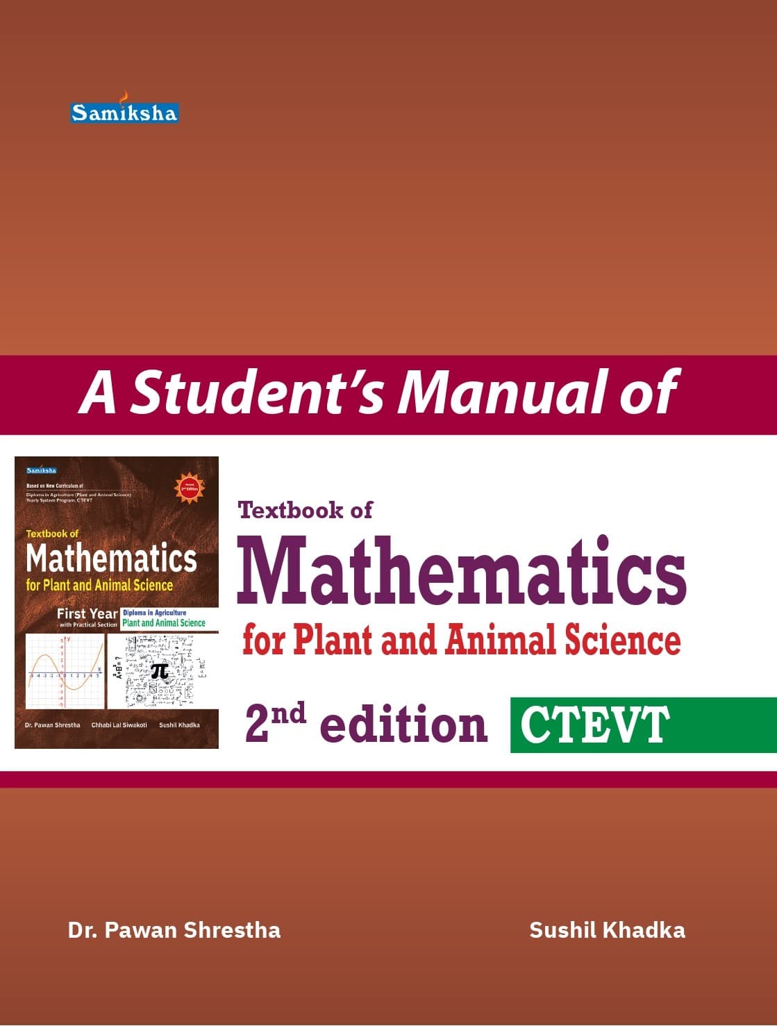 A Student's Manual of Essential Textbook of Mathematics for Plant and Animal Science