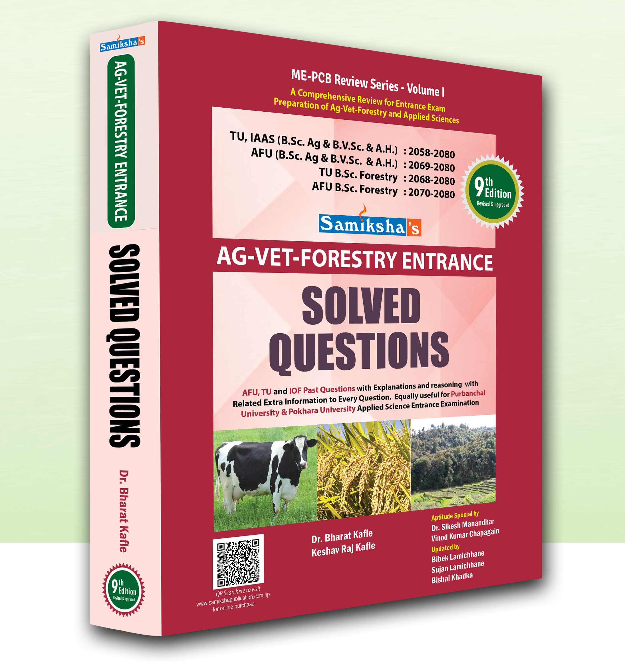 Ag-Vet-Forestry SOLVED QUESTIONS ME-PCB REVIEW VOL I