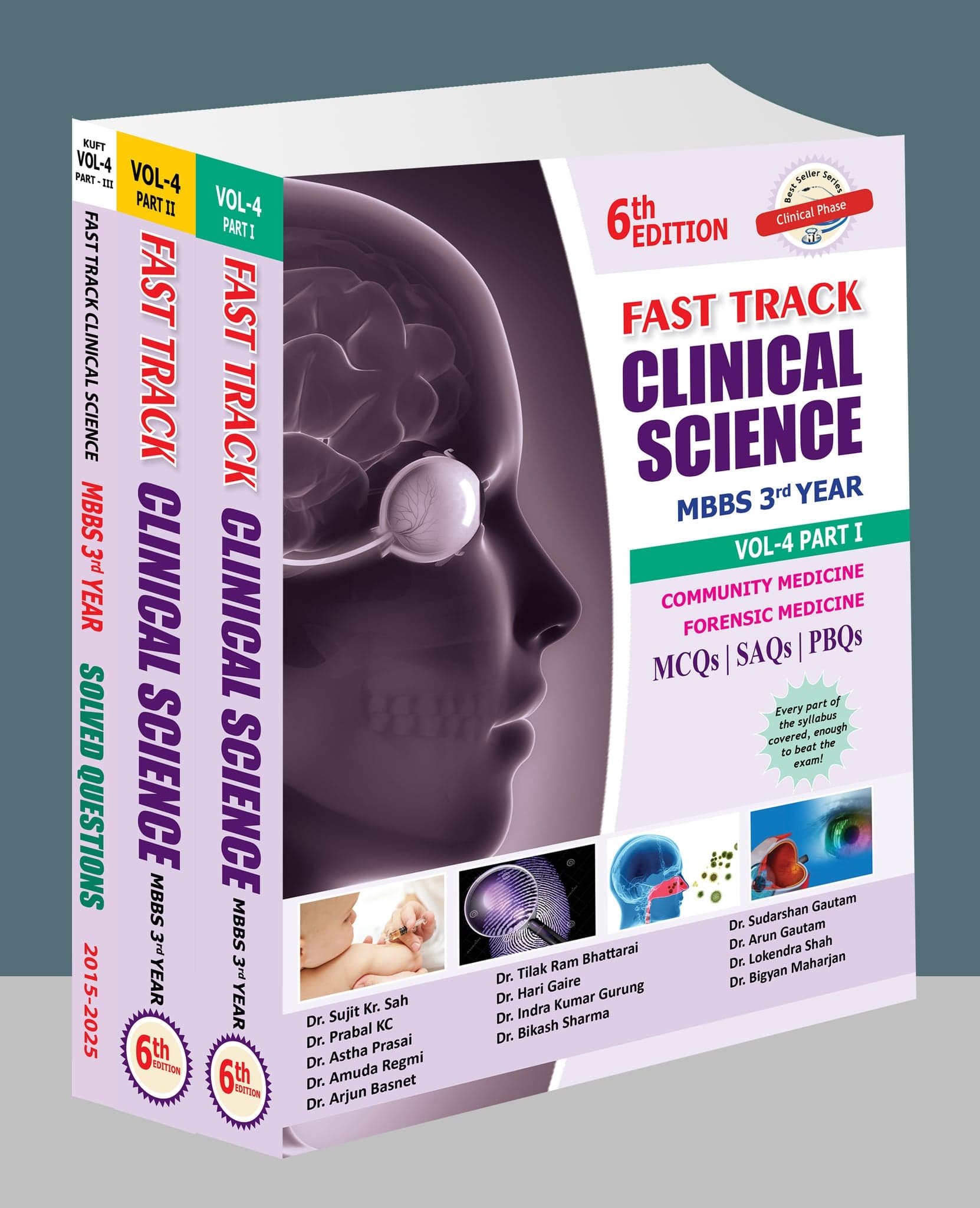 Fast Track Clinical Science MBBS 3rd Year Vol-4 Part I-III