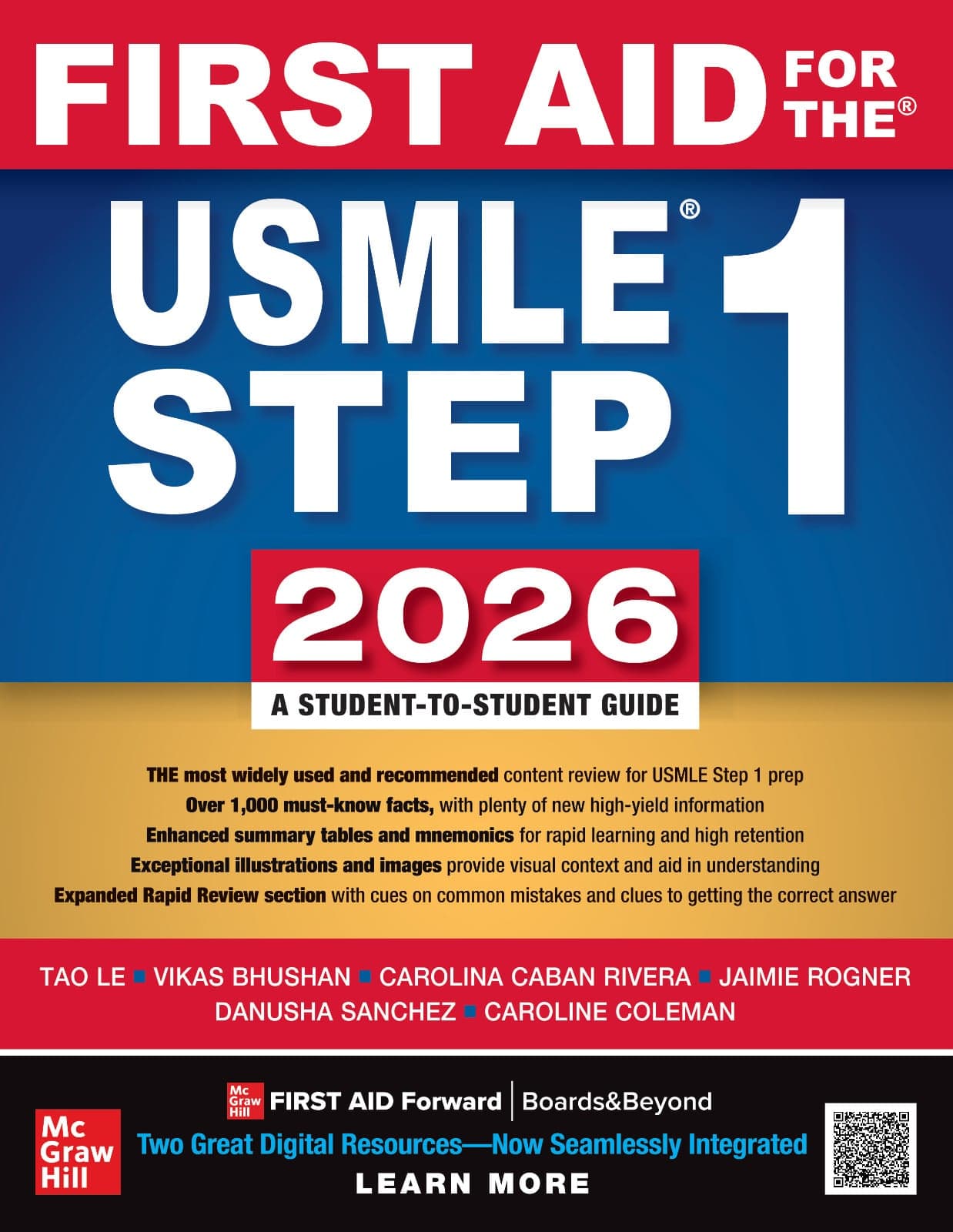 First Aid for the USMLE Step 1, 2026