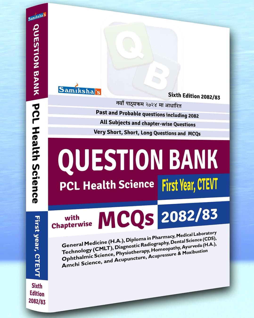 Questions Bank PCL Health Science (First Year )