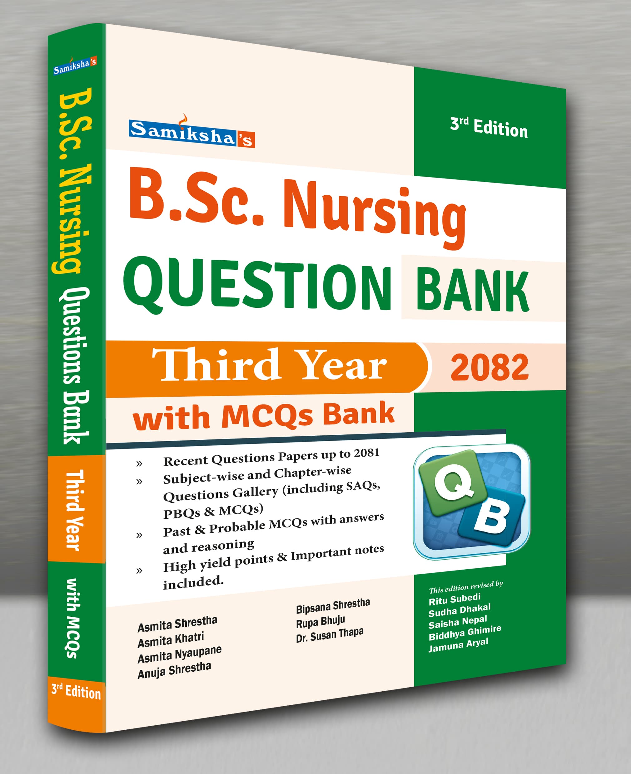 B.Sc. Nursing Questions Bank Third Year